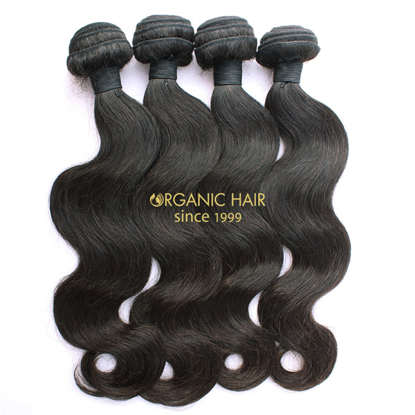 Virgin remy hair natural body wave hair extensions